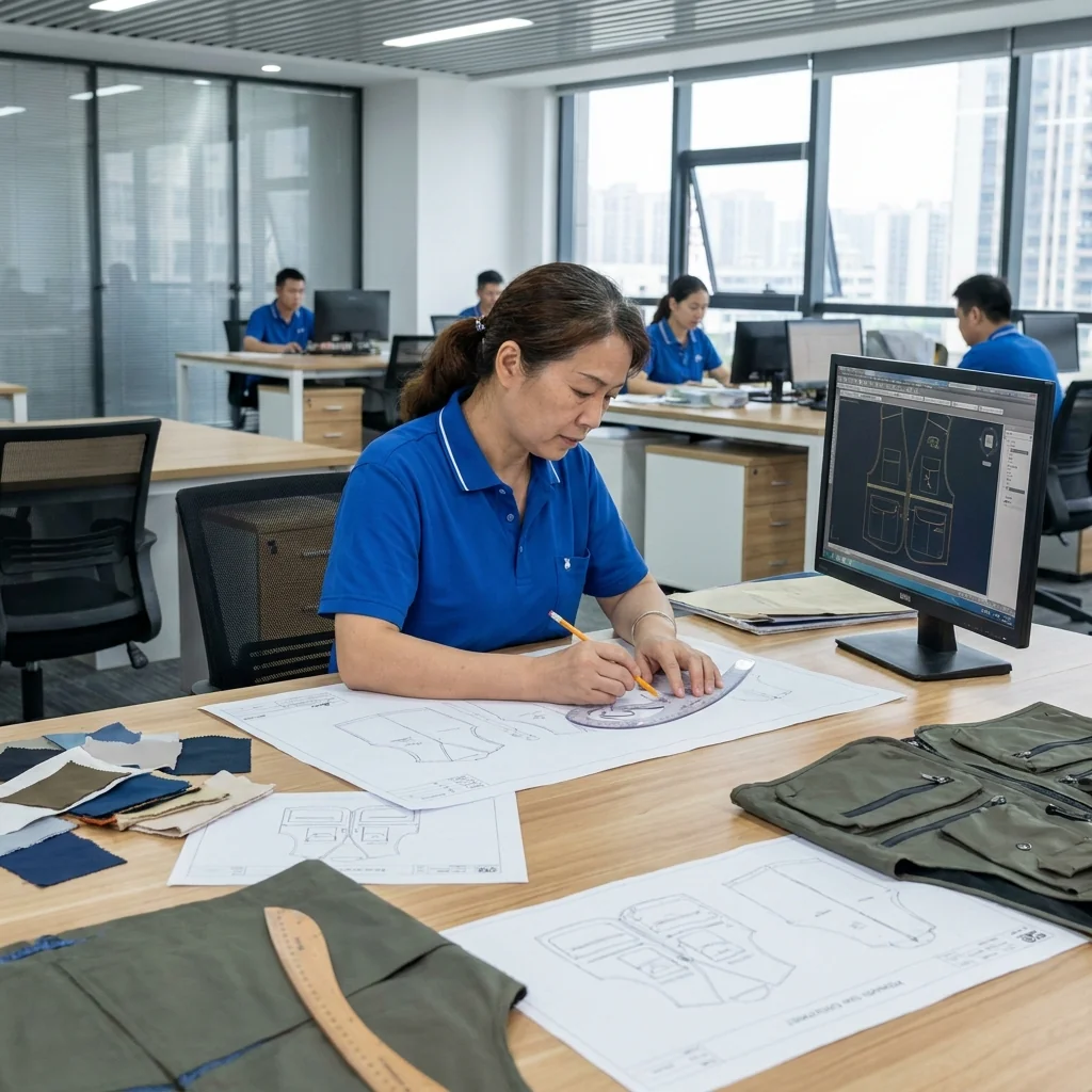 Supply chain partners reviewing wholesale agreement