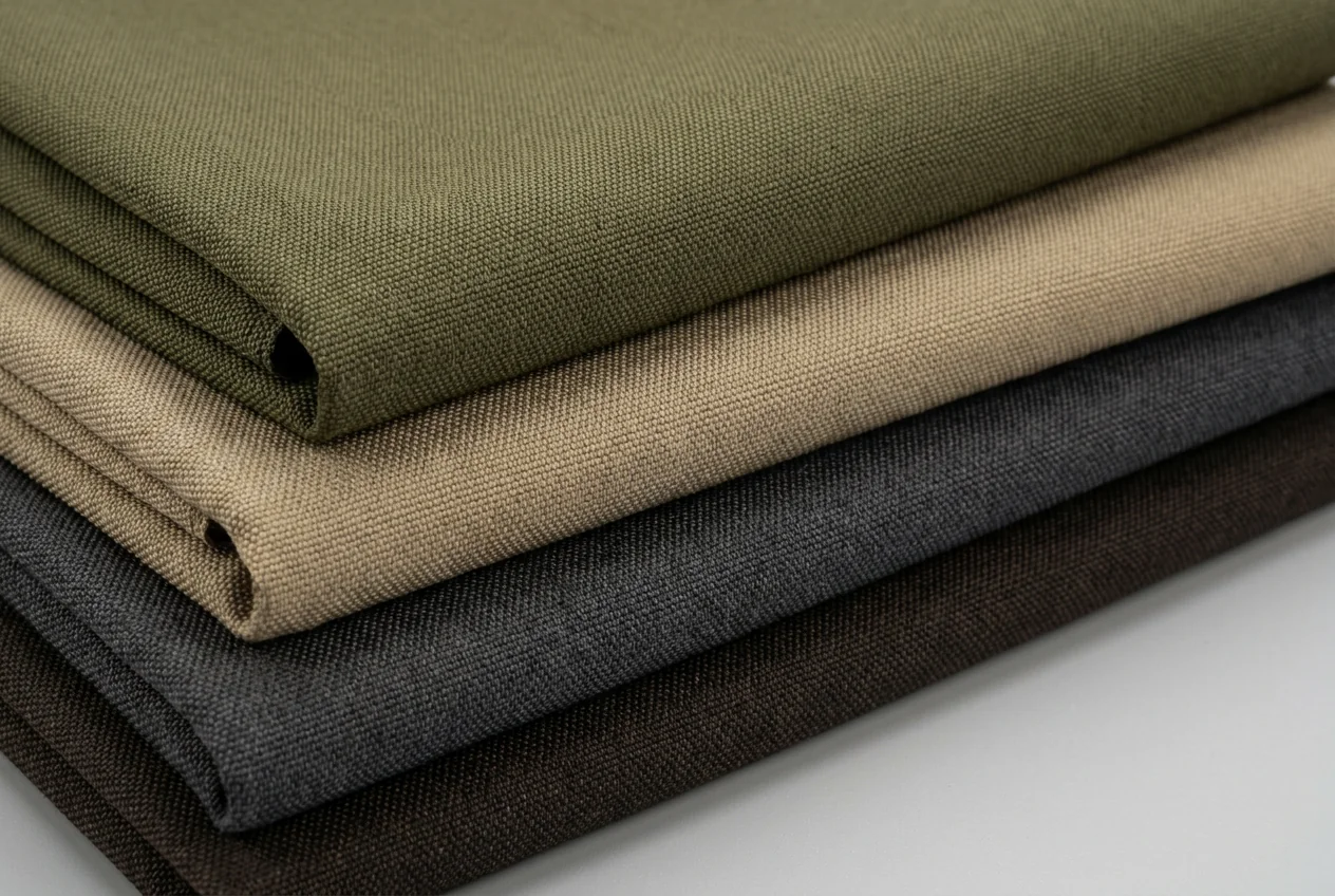 Nylon blend fabric weave detail