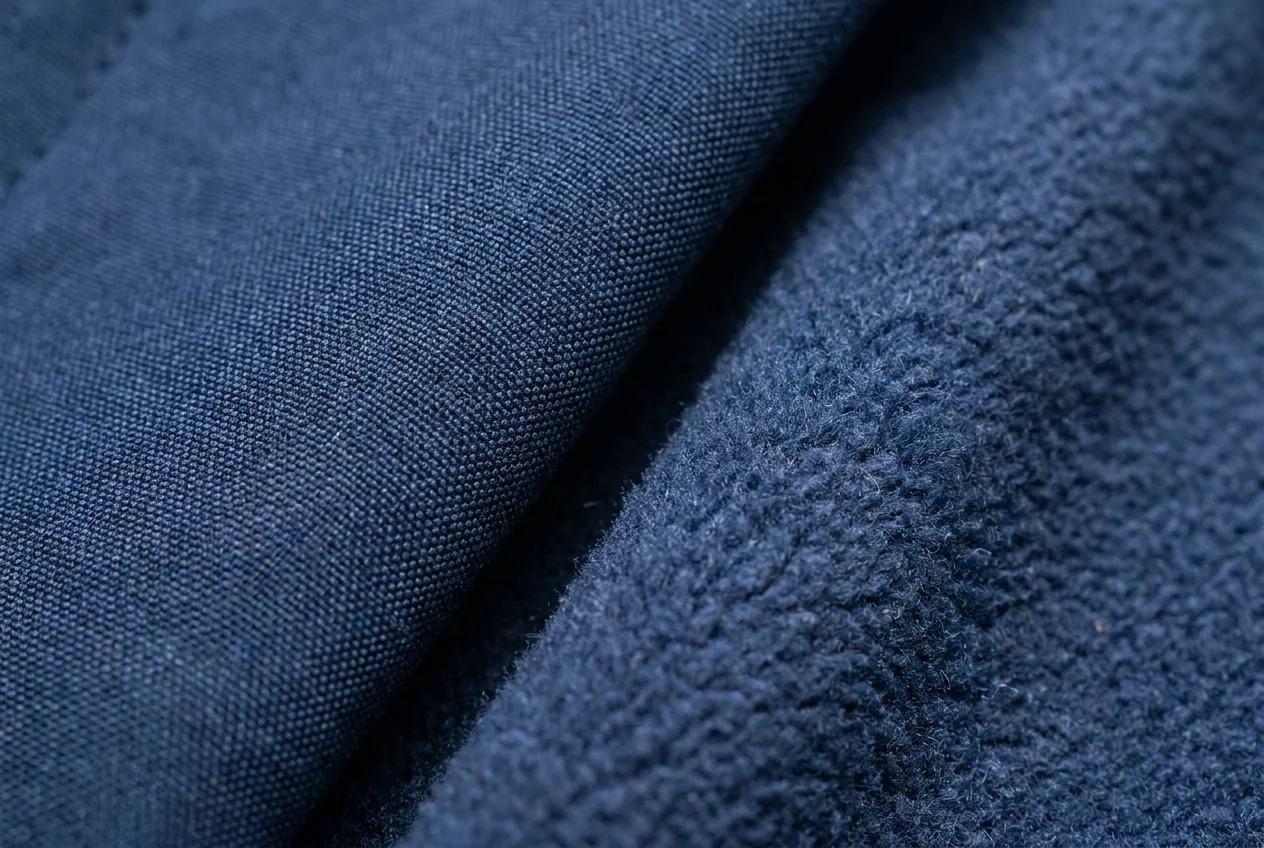 Softshell technical fabric closeup