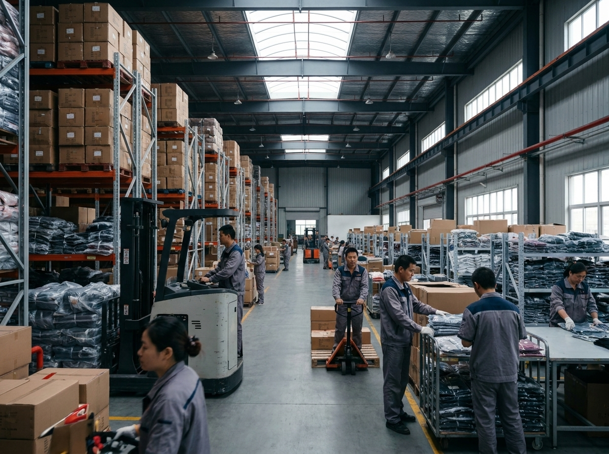 Wholesale apparel warehouse