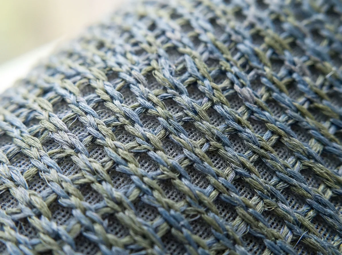 Performance textile weave detail