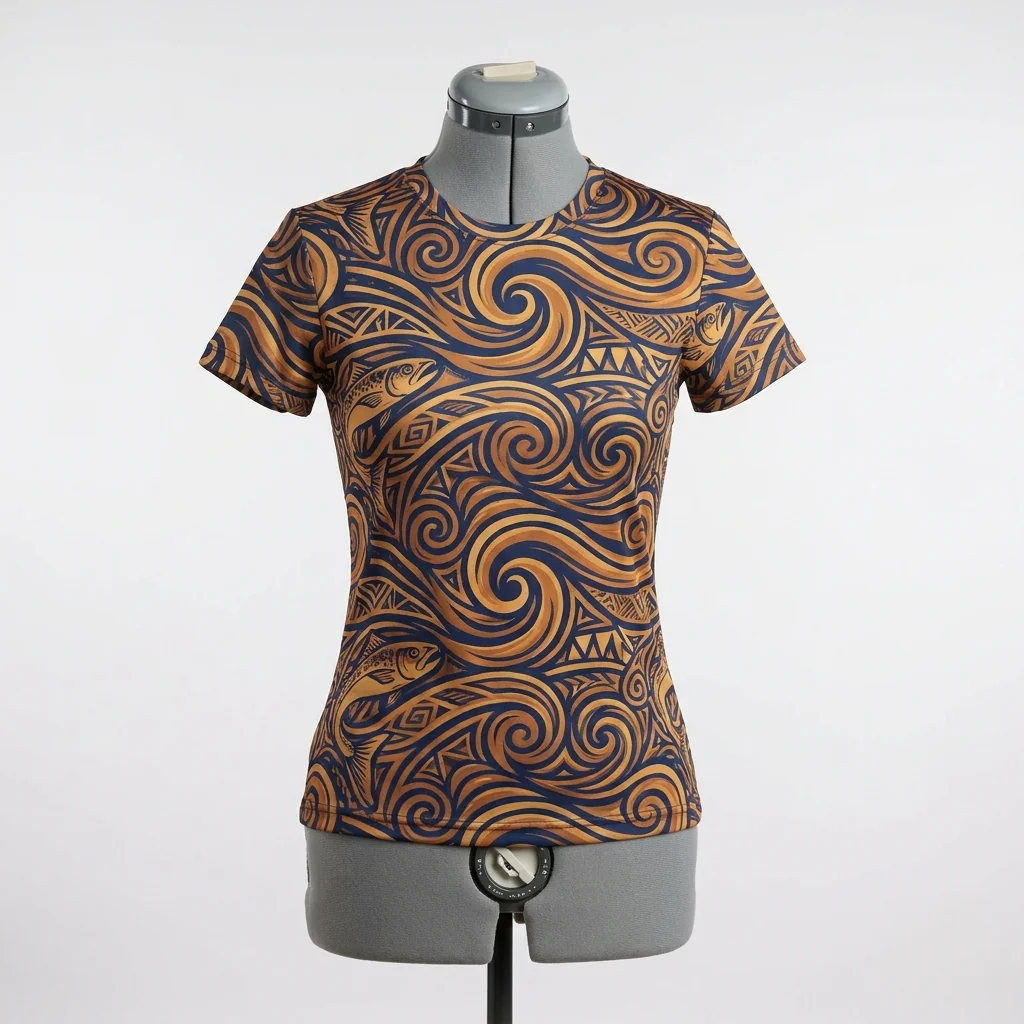 Women's tailored fishing jersey for tournament team uniforms