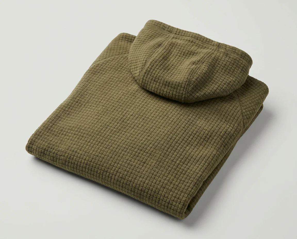 Custom fleece mid-layer hoodies for fly fishing