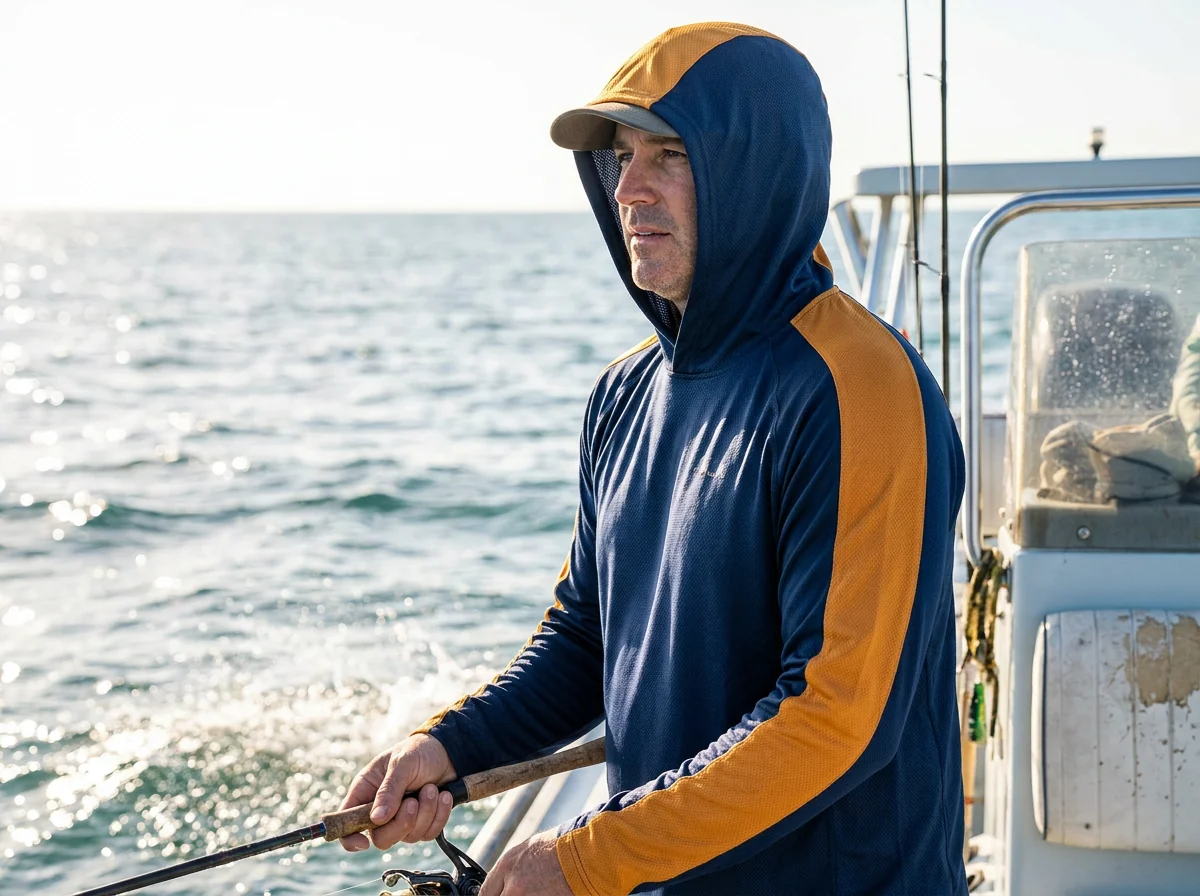 Professional UPF collection — UPF fishing hoodie thumbnail